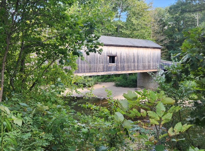 Comstock Covered Bridge, East Hampton CT