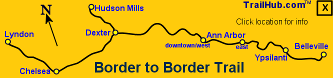 Border to Border Trail Map