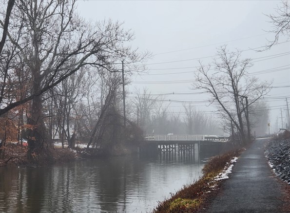 Bridge at Port Mercer, south of Princeton NJ