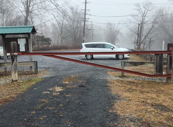 Port Mercer parking lot, near Princeton NJ