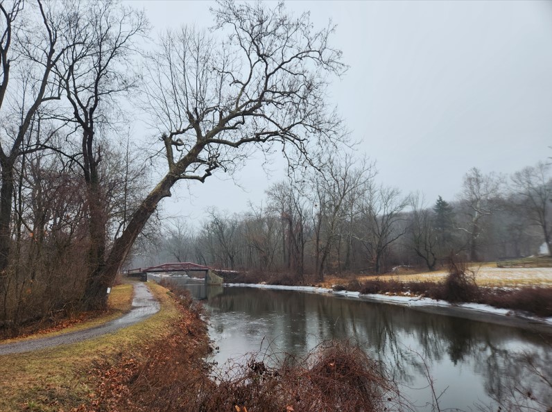 Delaware Canal north of Washington Crossing PA