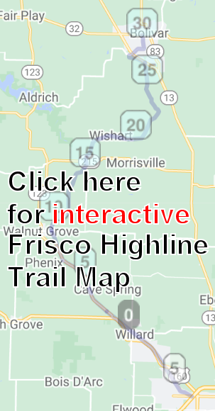Frisco Highline Trail map